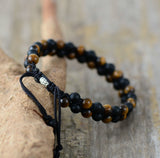 Natural Stone Corded Energy Friendship Bracelets