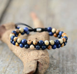 Natural Stone Corded Energy Friendship Bracelets