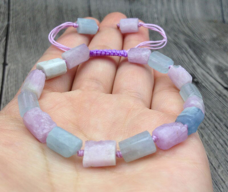 Chunky Morganite Love Attractor Bracelet