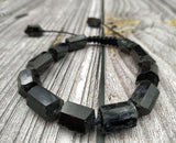 Chunky Black Tourmaline Protection Bracelet