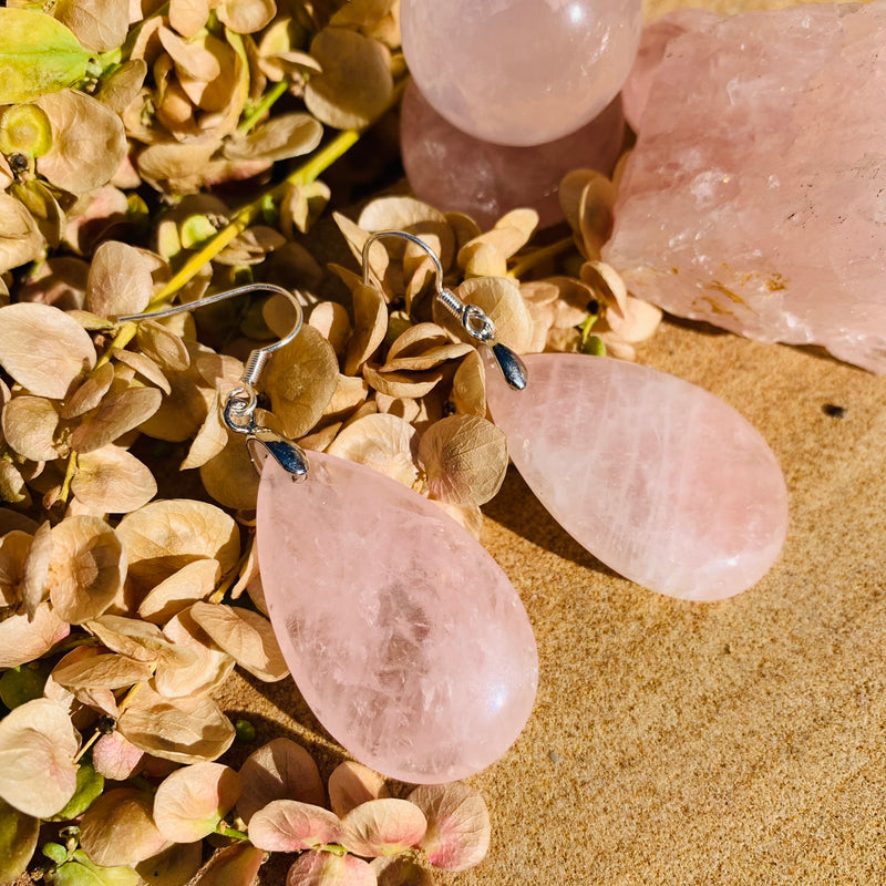 Gemstone Teardrop Earrings