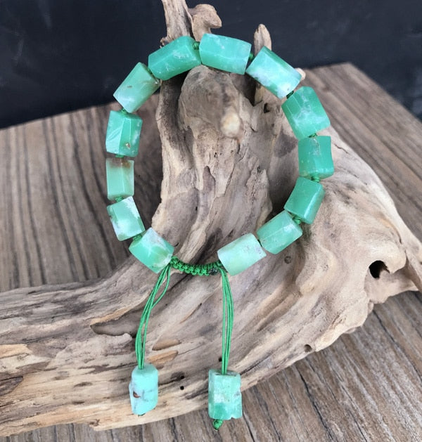 Chunky Australia Jade Protective Bracelet