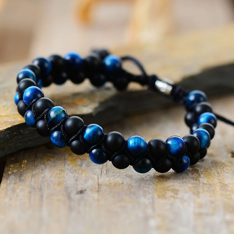 Natural Stone Corded Energy Friendship Bracelets