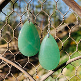 Gemstone Teardrop Earrings