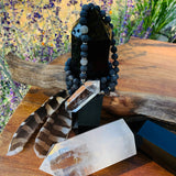 Quartz Pendant Mala Necklace