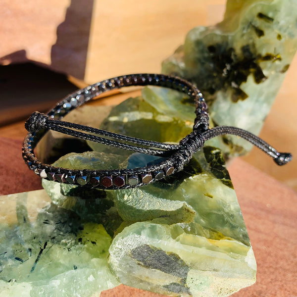 Hematite Harmony Friendship Bracelet