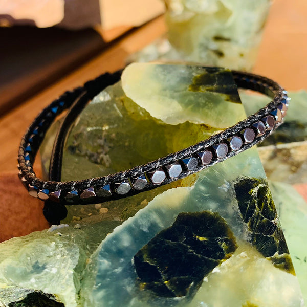 Hematite Harmony Friendship Bracelet