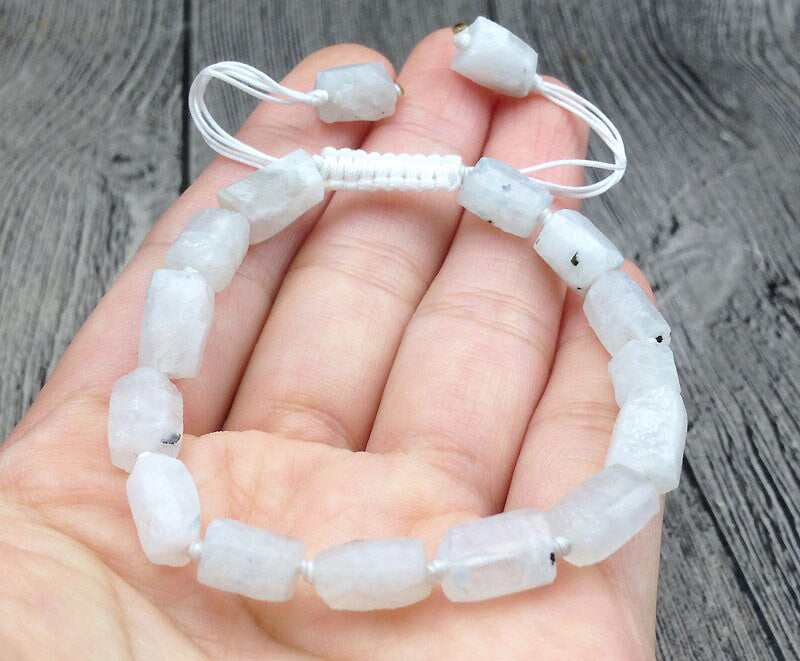 Chunky Moonstone Balancing Bracelet